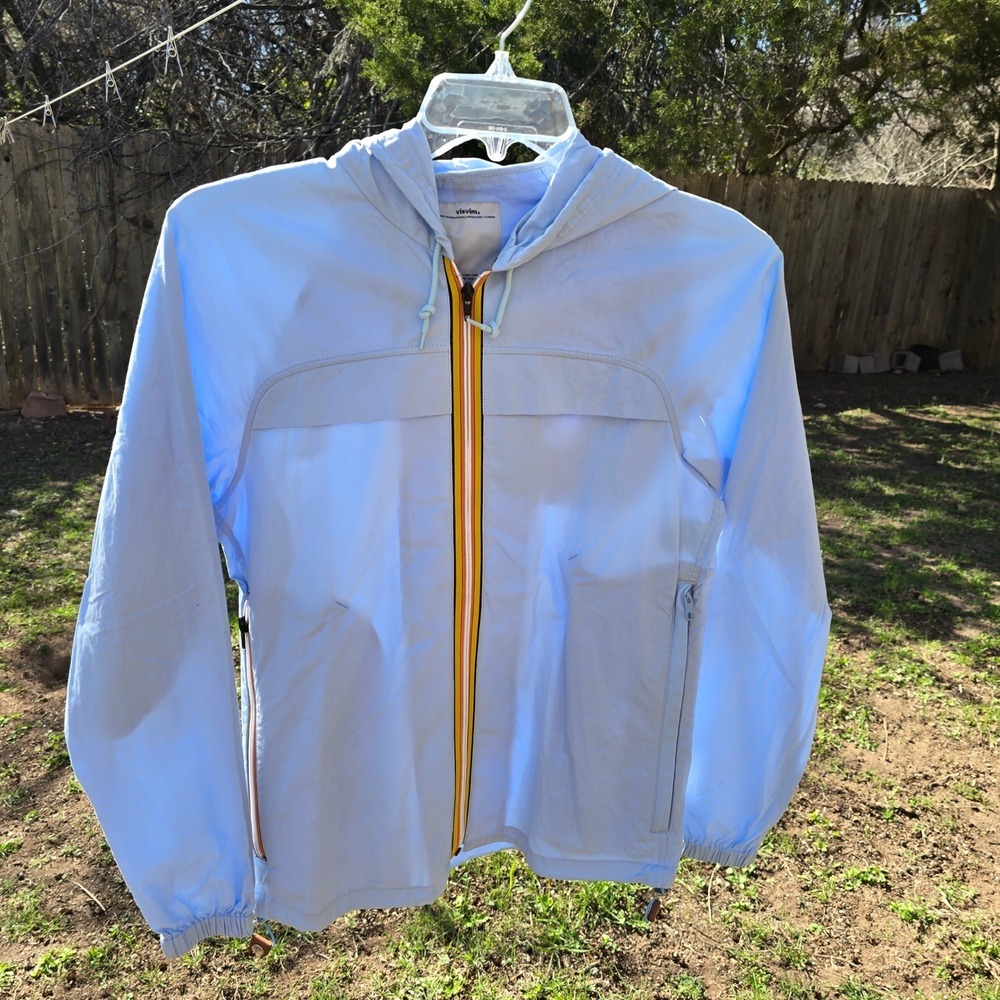 Archive SS07 Visvim Cotton Jacket Rainbow Zip F.I.L. Size S (1) Blue